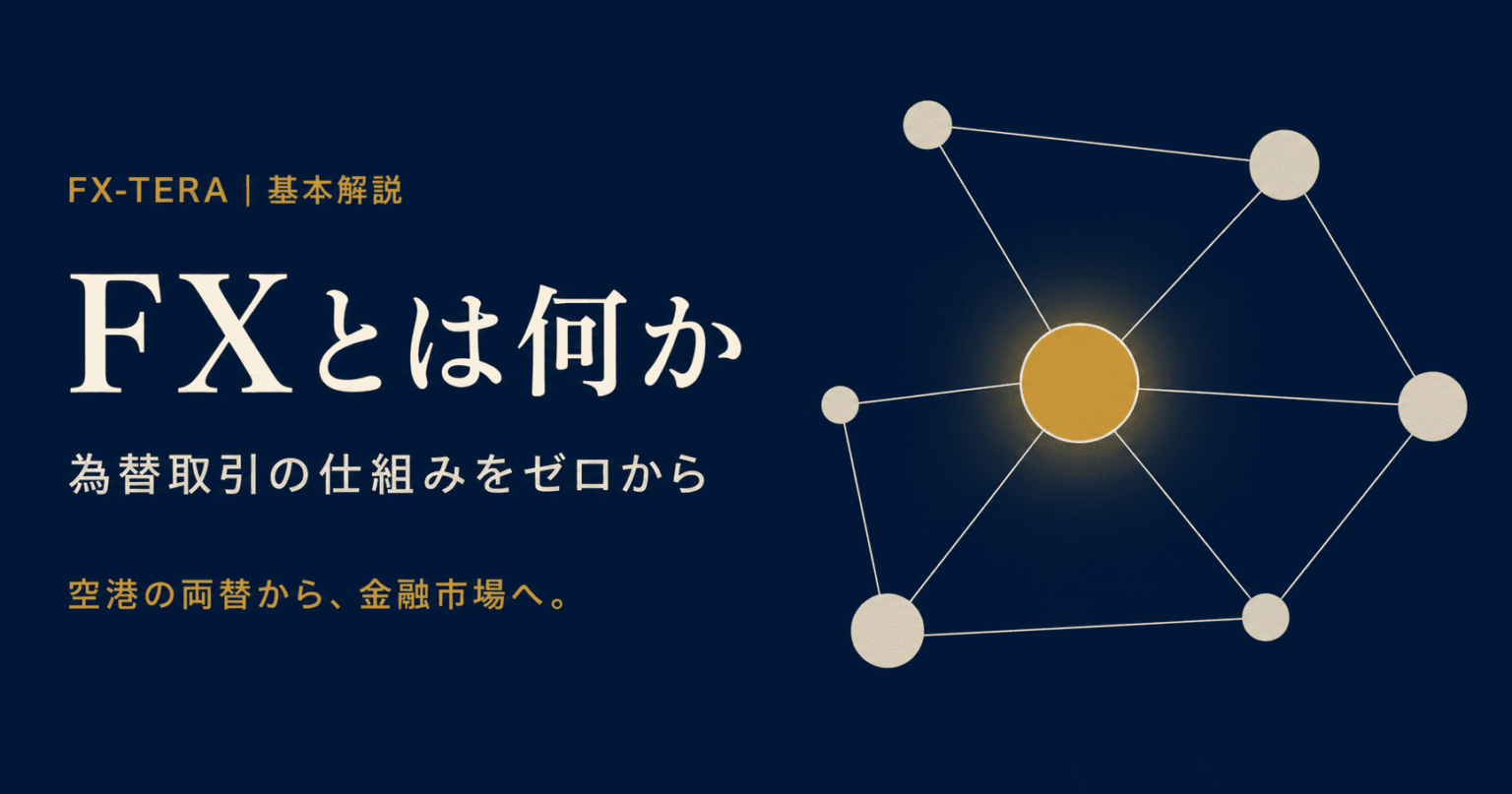 FXとは何か——為替取引の仕組みをゼロから